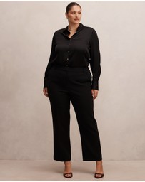 Forever New Curve - Coco Curve Satin Shirt