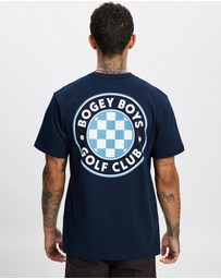 Bogey Boys - Logo Check T-Shirt