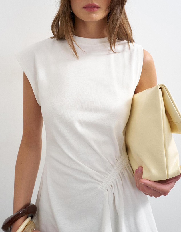 TOPSHOP - Caroline Ruched Side Top