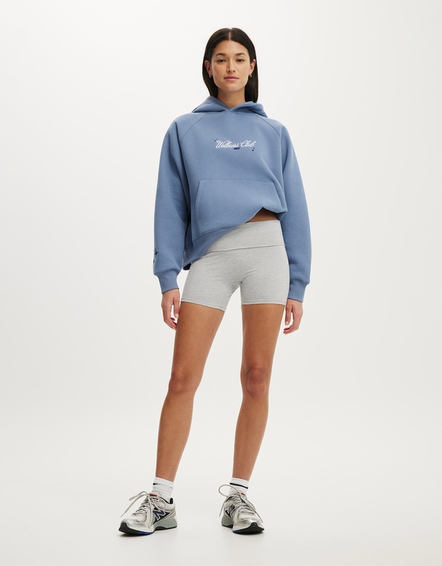 Cotton On Body Active - Plush Premium Graphic Raglan Hoodie
