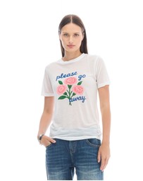 THE TALES - Please Go Away Fitted Tencel Tee