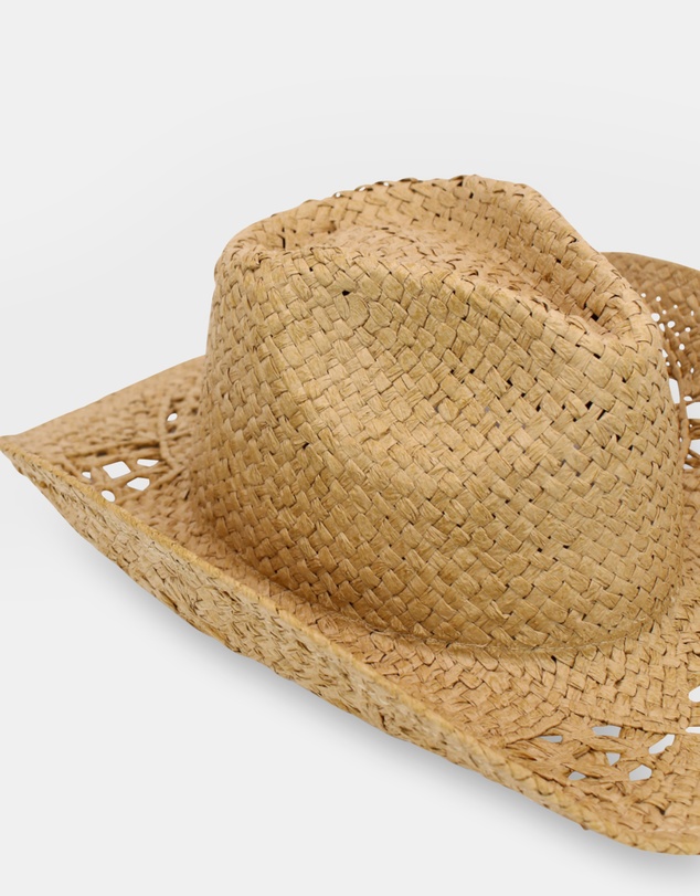 Morgan & Taylor - Echo Cowboy Fedora in Hazel Brown