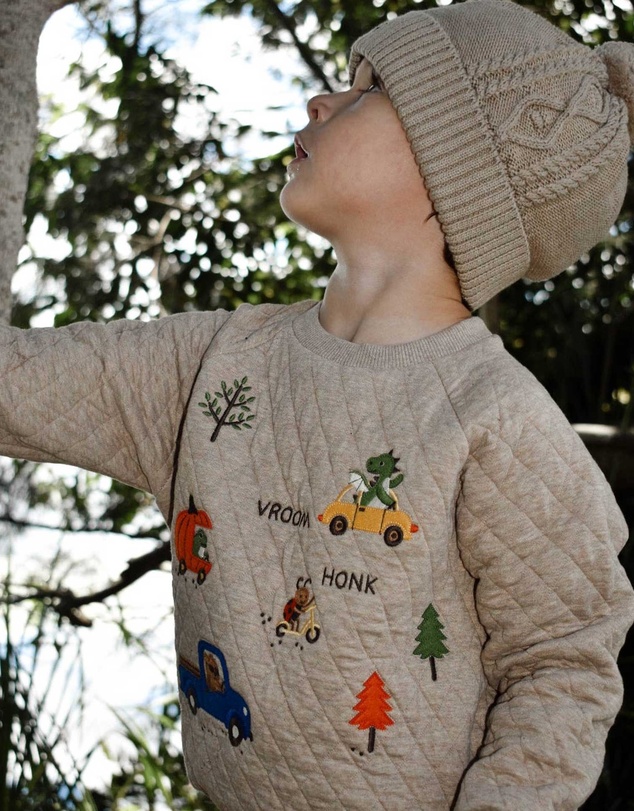 Purebaby - Quilted Windcheater -Kids-Babies