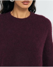 AERE - Jori Wool Blend Oversized Knit Jumper