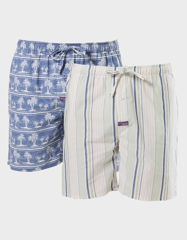 Mitch Dowd - Mitchdowd Mens Maui 2 Pack Sleep Shorts