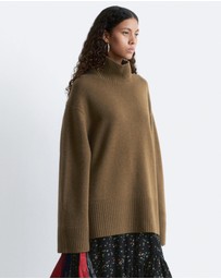 & Other Stories - Oversized Turtleneck Wool Jumper