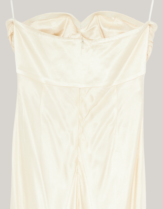 Revibe - Repaired Shona Joy La Lune Ruched Halter Maxi Dress - AU 12