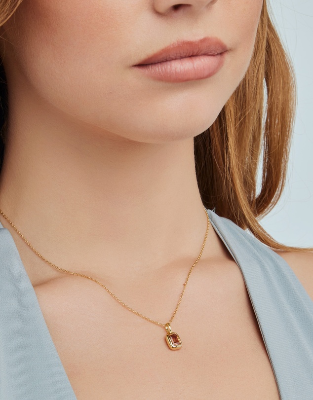 Zoe Olivia - 14K Gold Vermeil November Birthstone Charm