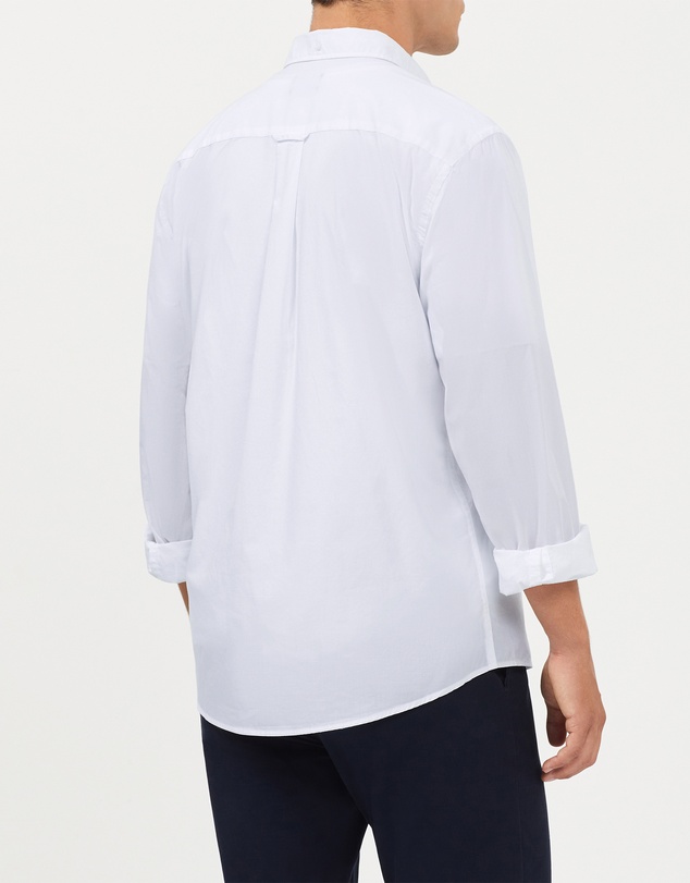 Van Heusen - Washed Sateen Twill Casual Shirt