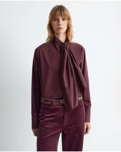 & Other Stories - Scarf-Detail Shirt
