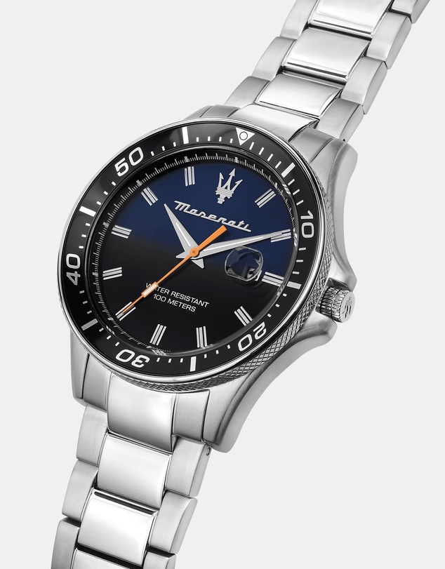 Maserati - Sfida 44mm Stainless Steel Watch