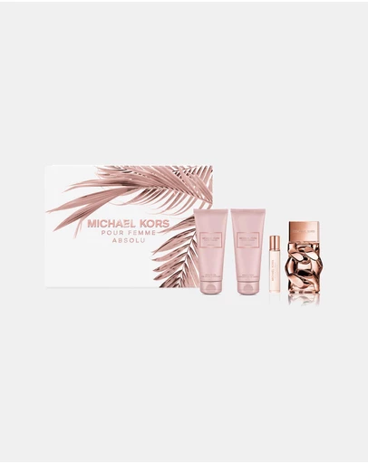 Michael Kors - Michael Kors Pour Femme Gift Set (EDP100ml + ShowerGel100ml + BodyLotion100ml + TravelSpray10ml)