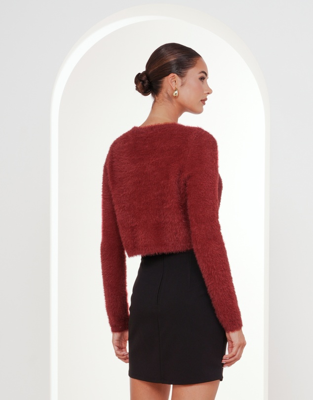 Pilgrim - Minxy Fluffy Knit Bolero