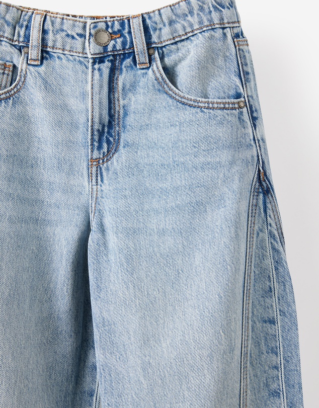 Cotton On Kids - Unisex Super Barrel Leg Denim Jean