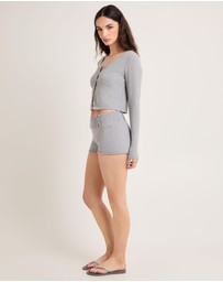 General Pants Co. Basics - Soft Knit Rib Cardigan