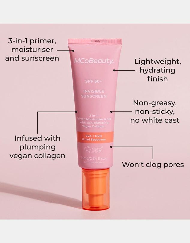 MCoBeauty - Invisible Sunscreen SPF 50+