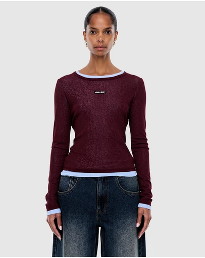 ENA PELLY - Blair LS Top