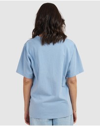 CAMIXA - Teesha Oversized Distressed Cotton T-Shirt