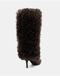 Therapy - Rival Furry Stiletto Boots