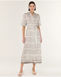 Staple the Label - Siphon Midi Shirtdress