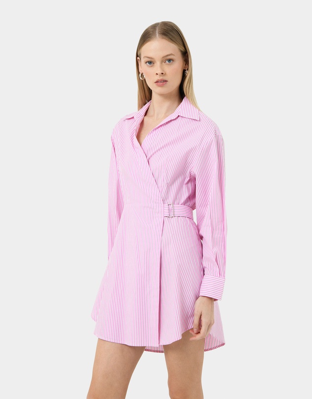 Forcast - Manhattan Wrap Shirt Dress