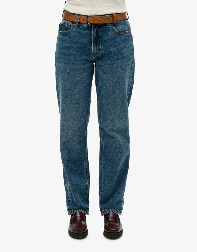 Superdry - Mid Rise Straight Leg Jean
