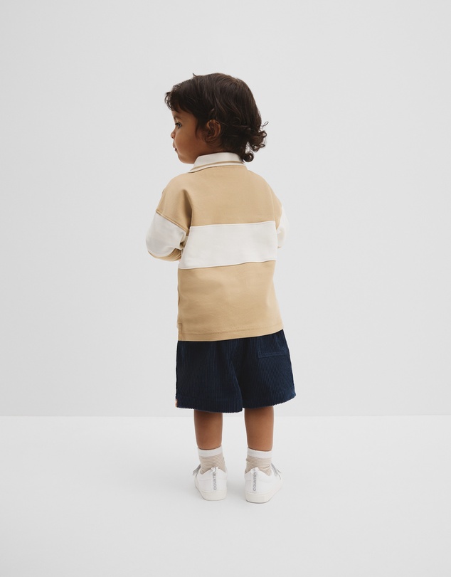 Country Road - Organically Grown Cotton Logo Rugby T-shirt