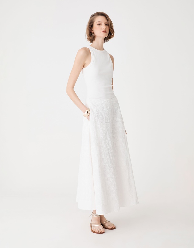 Forcast - Eloise Embroidered Skirt