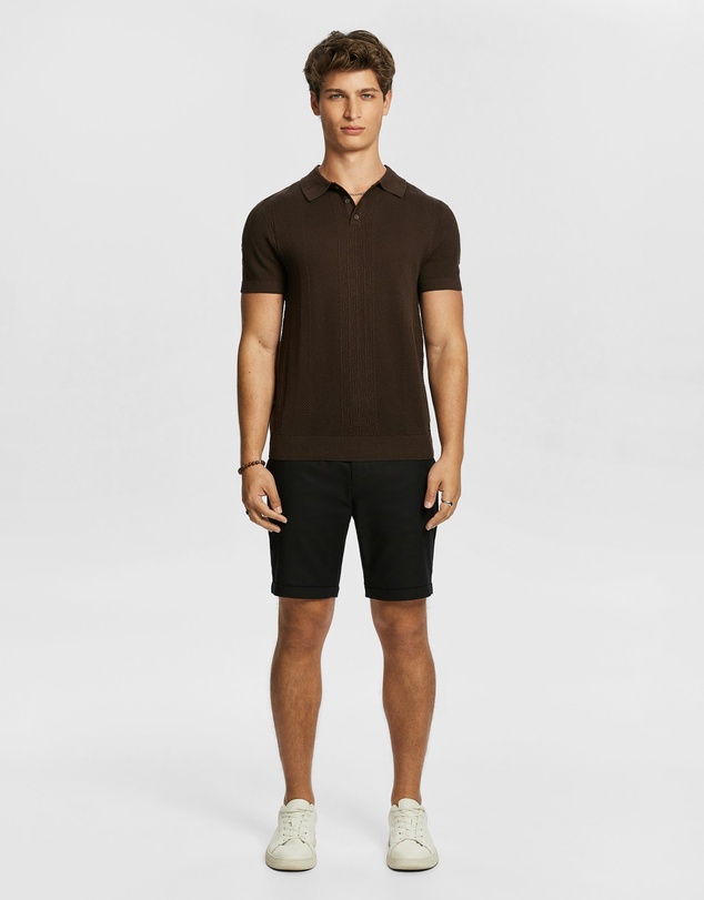 yd. - Roscoe Knit Polo Shirt