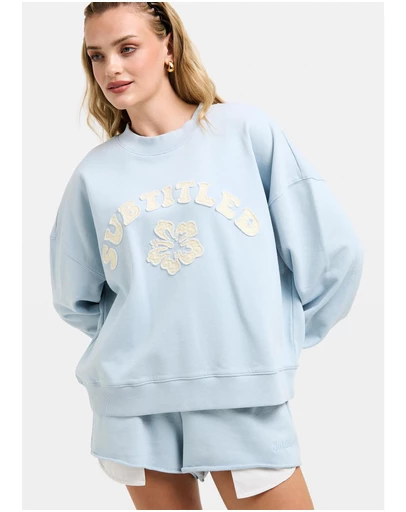 Subtitled - Aloha Boyfriend Crew Neck Jumper