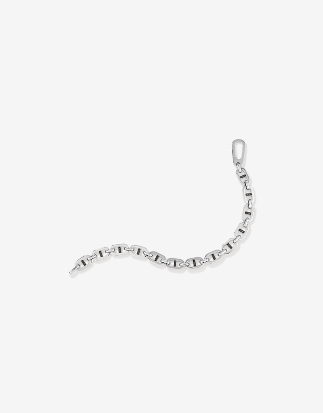 Michael Hill - Men's 0.30 Carat TW Men's Black Diamond Link Bracelet in Sterling Silver