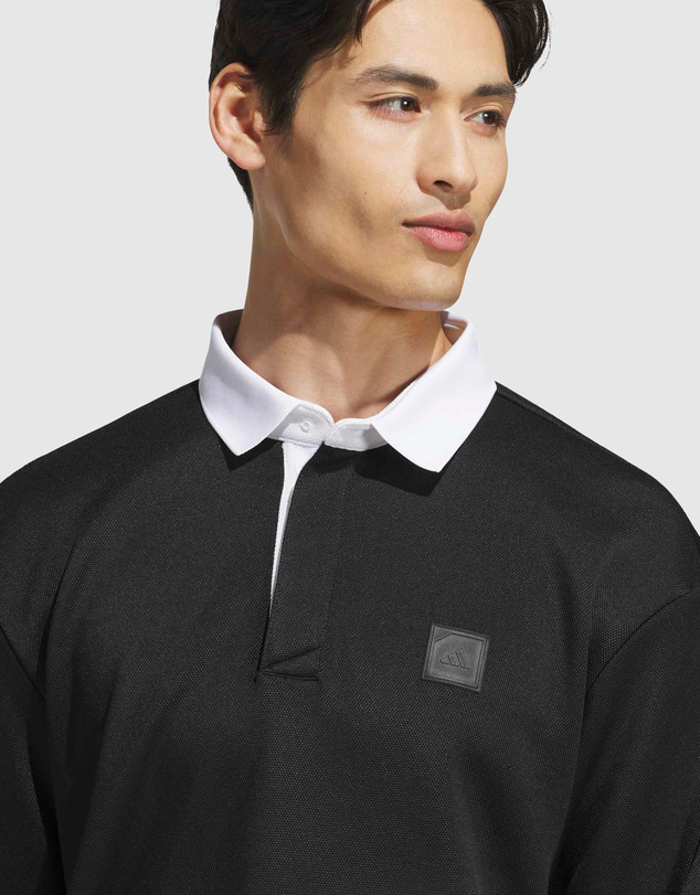 adidas Performance - LS Knit Sweat Polo Shirt