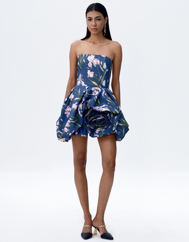 JUSTIN TONG - Isla Linen Bubble Dress