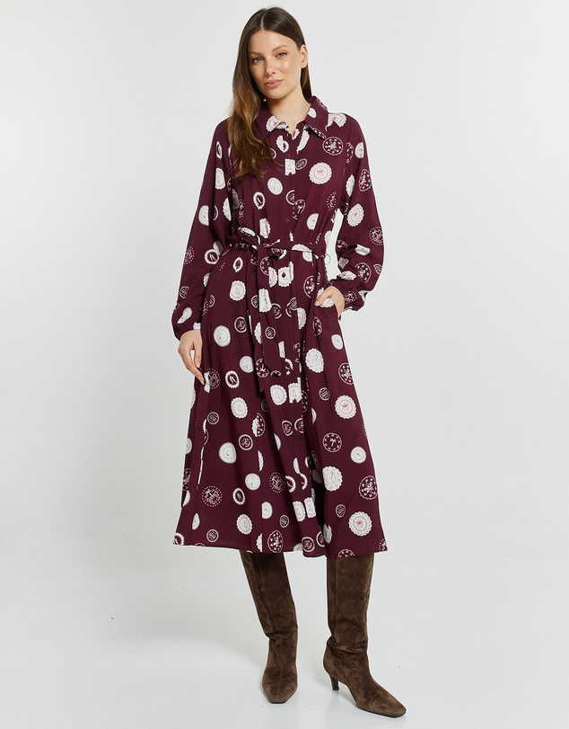 Betty Basics - Stamp Shirt Dress