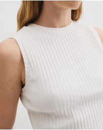 Country Road - High Neck Rib Tank