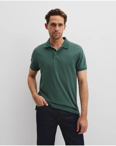 Country Road - Cotton Jacquard Polo