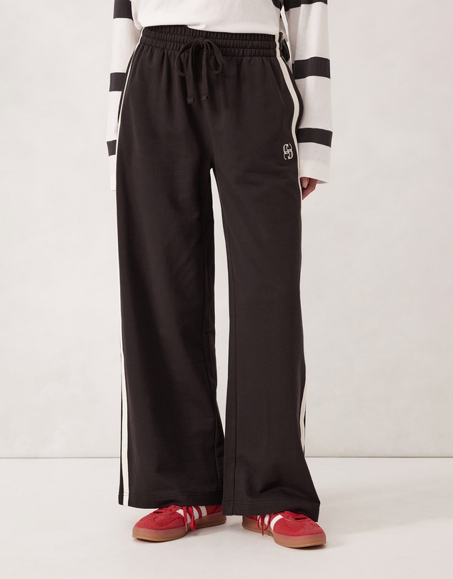 Ceres Life - Gigi Wide Leg Terry Trackpant
