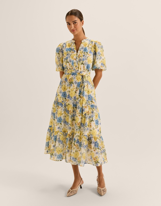 Review - Elba Floral Midi Dress