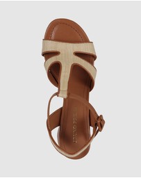 S by Sempre Di - Josette Block Sandals