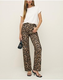 Reformation - Cary High Rise Slouchy Straight Leg Jeans