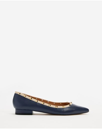 Navy & Beige