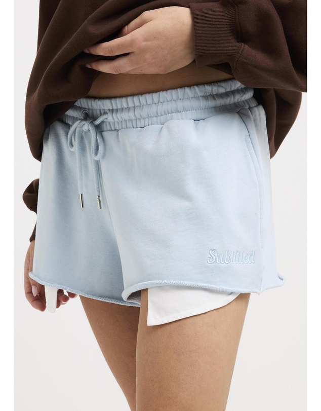 Subtitled - Aloha Cropped Fleece Shorts