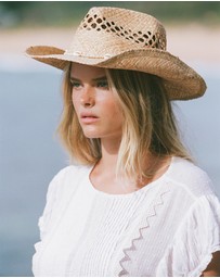 Lack Of Color - Seashells Cowboy Hat