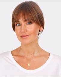 Elli Jewelry - Necklace Set Heart Clover Mother and Daughter 925 Sterling Silver Gold Plated