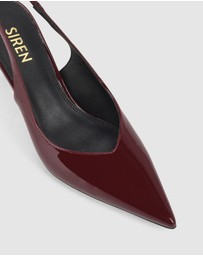 Siren - Yory Slingback Kitten Heels