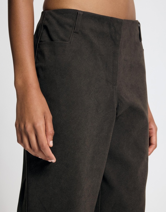 Lover - Genevieve Suede Look Pants