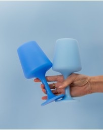 porter green - swepp silicone unbreakable wine glasses
