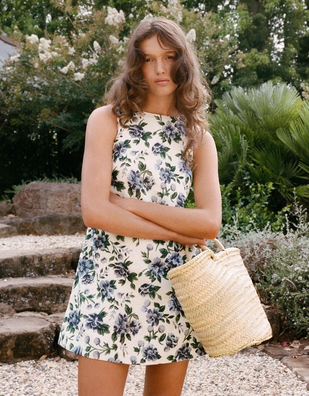 Peony - Shift Mini Dress