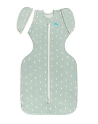 Love to Dream - Swaddle Up™ Transition Bag 1.0 TOG Cotton Olive Moon