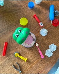 Icando - Crocodile Dentist Dough Playset